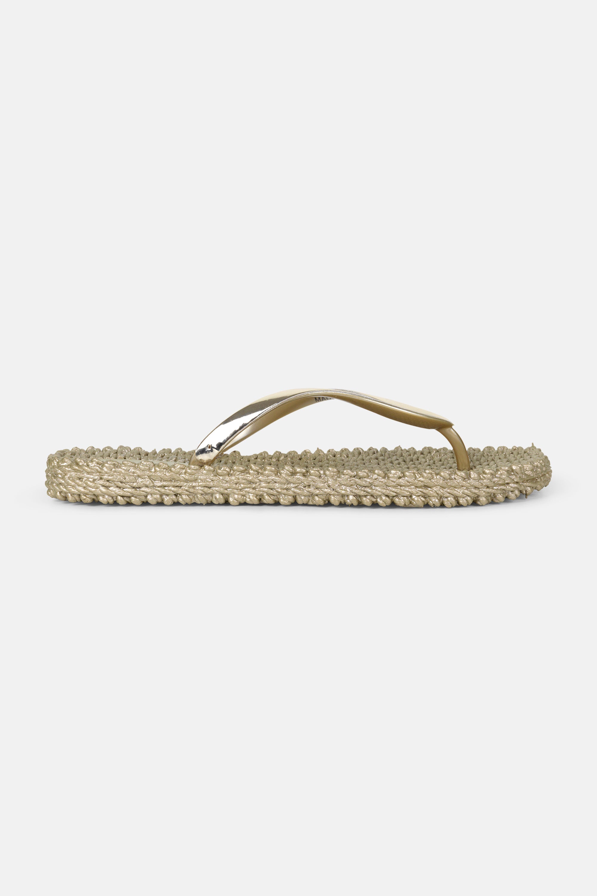 Ilse Jacobsen Hornbæk Footwear Metallic Flip Flop Flip-flops 780 Platin